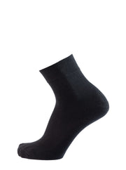 Calza casual mezza gamba con soletta in spugna - nero