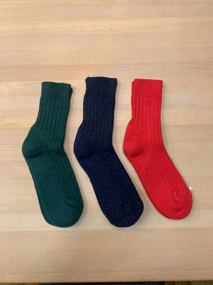 Socken aus Leinen und Baumwolle