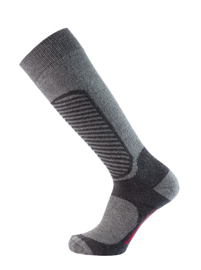 Calze Termiche Per Sci E Sport Invernali - Uomo/Donna, Controllo Umidità, Anti-odore, Grigio Taglia M - Foto 7