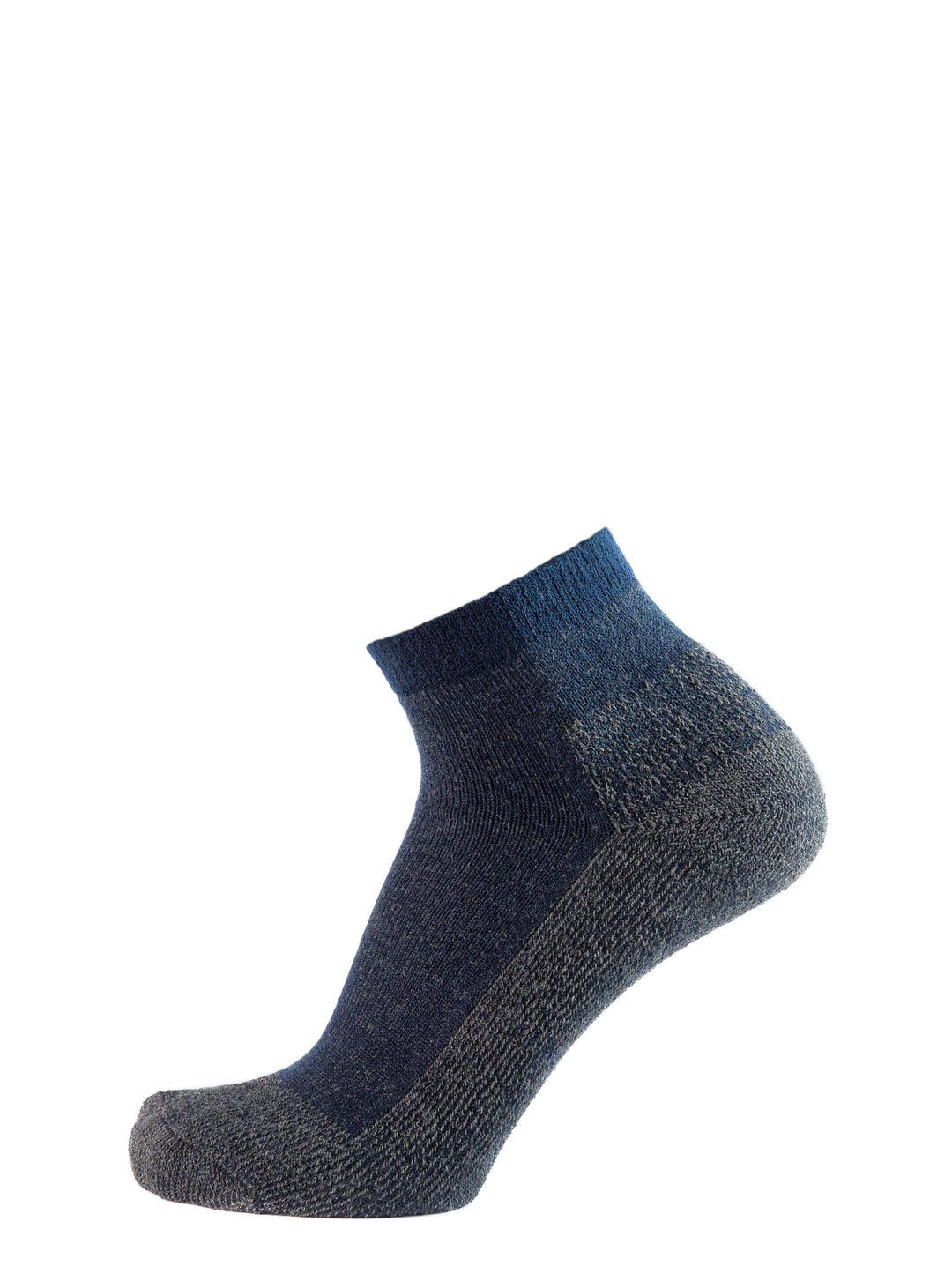 Lurbel Terra Four Calzini Anti-Vesciche Da Trekking Unisex - Senza Cuciture, Traspiranti, Colore Marengo/Senape, Taglia S