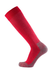 Gambaletto da escursionismo light in fibre tecniche di Coolmax - rosso